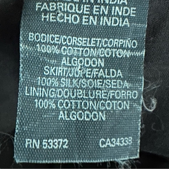 French Connection - Cotton/Silk Corset Bodice Top - Picture 6 of 6